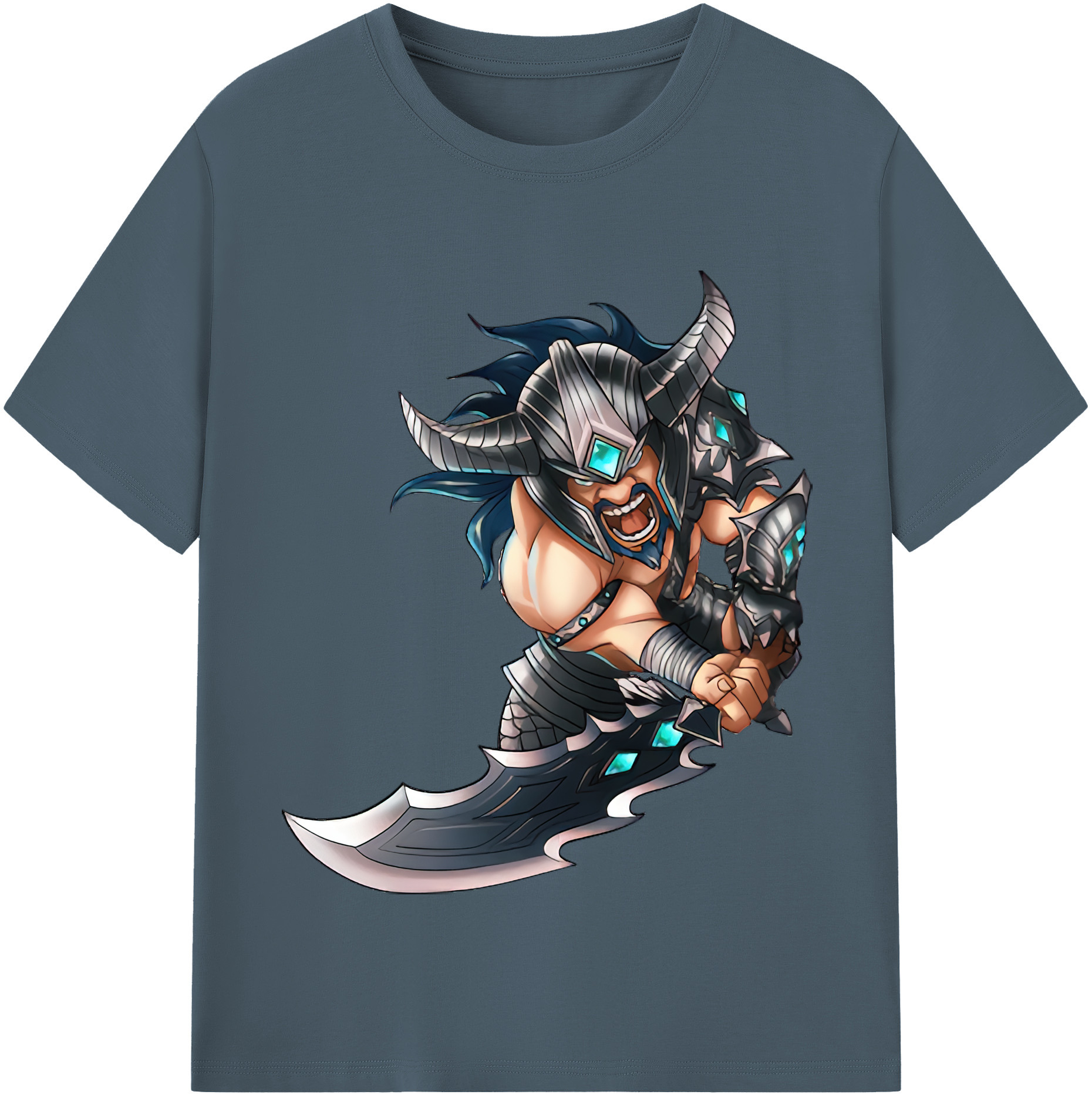 リーグ・オブ・レジェンド League of Legends LOL 綿100％半袖Tシャツ（フロントプリント）